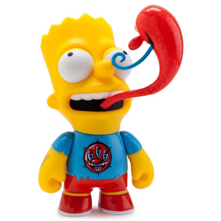 6" The Simpsons : Kenny Scharf Bart by Kenny Scharf