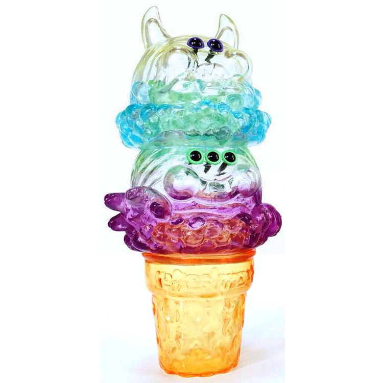 2 Scoops Ice Cream Monster by Aya Takeuchi