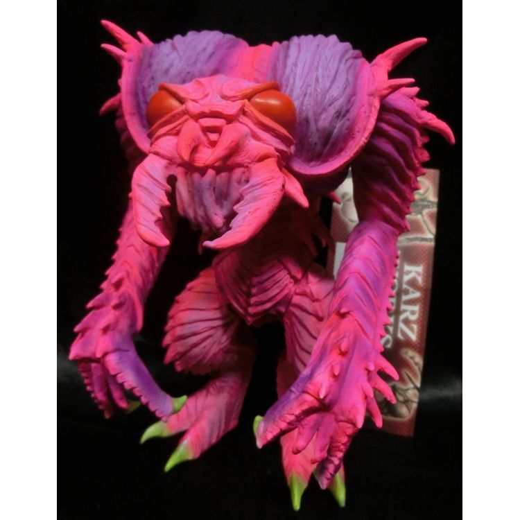 HIDEBEHIND (YELLOW WOLF CUSTOM / Oneoff / fluorescent pink paint / Red-eye) by Karz Works
