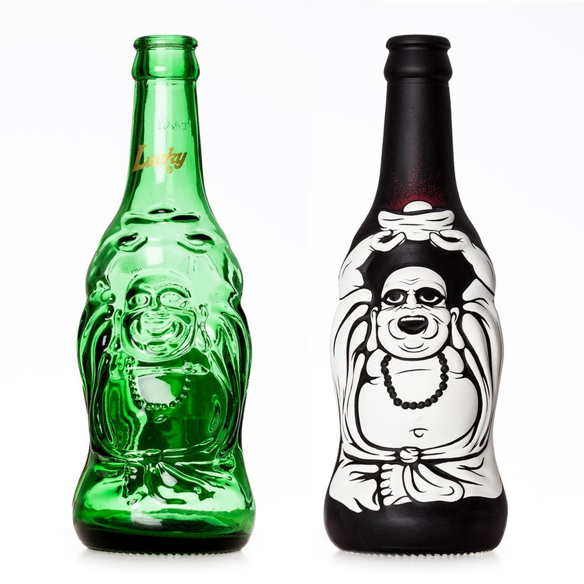 Lucky Buddha bottle