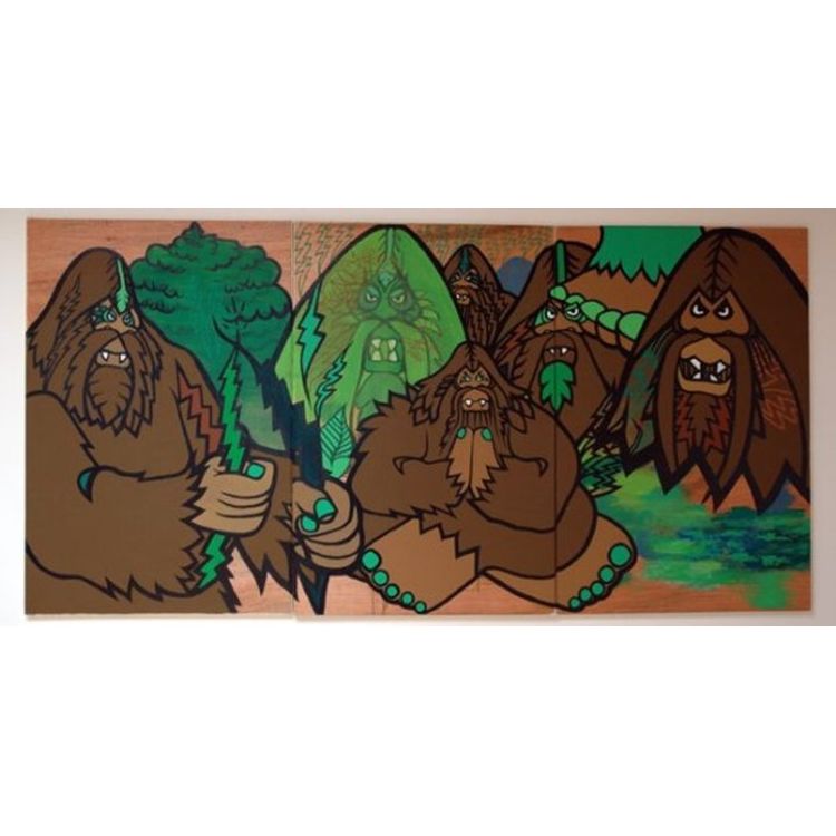 The Warlords (Triptych) by Bigfoot