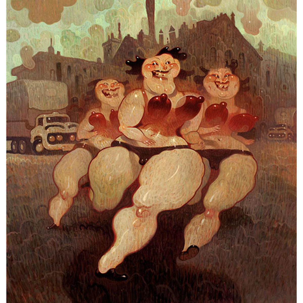 Running By The Factory