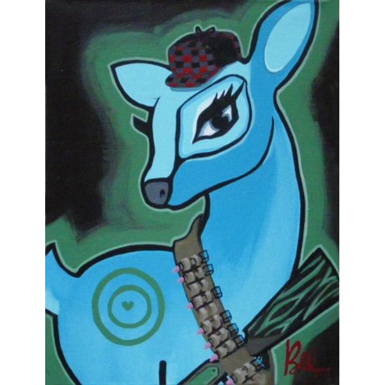 Deer Hunter by Bev Hogue