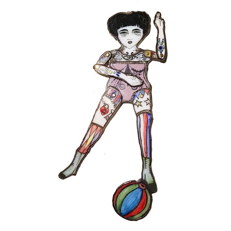 Balancing Showgirl by Genevieve Geer