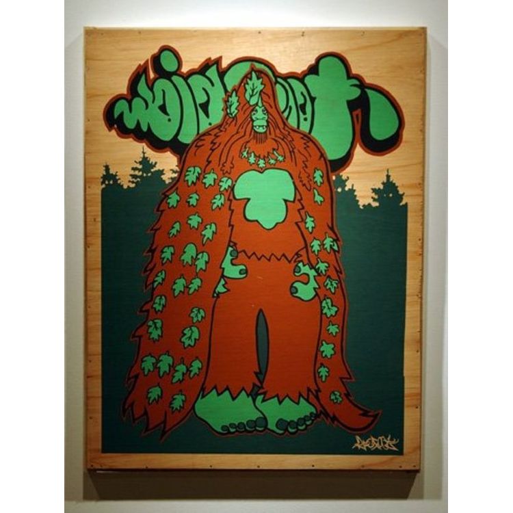 Untitled Silkscreen 5 by Bigfoot