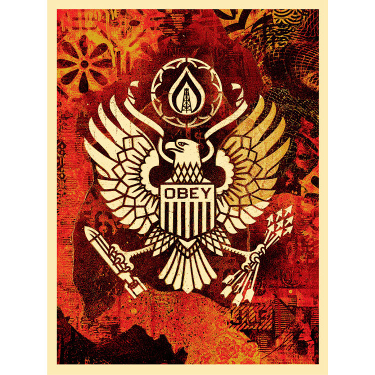 KEEP IT UNDERGROUND by Obey Giant (Shepard Fairey)