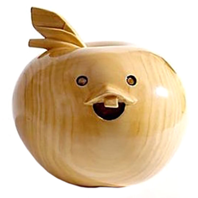 Parade Apple - Wood by Ashley Wood