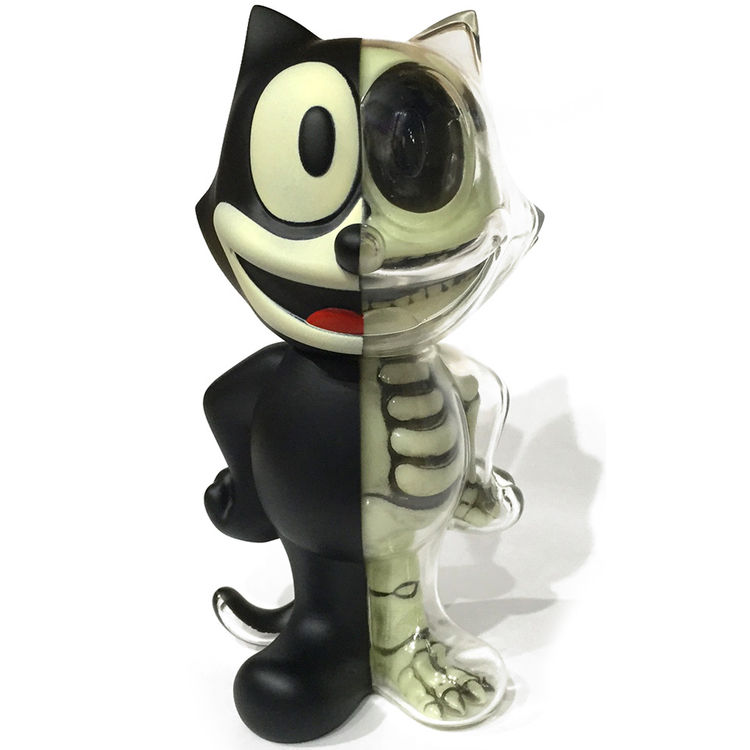 Full Color Vintage X-Ray Felix the Cat by Secret Base