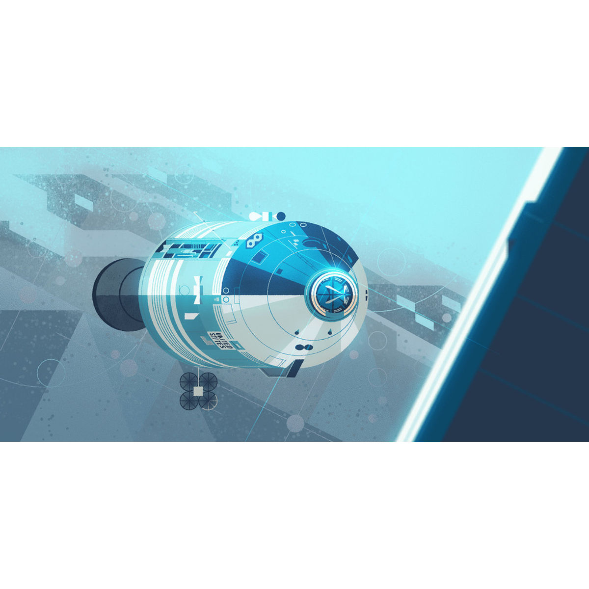 “Apollo Command/Service Module” Print