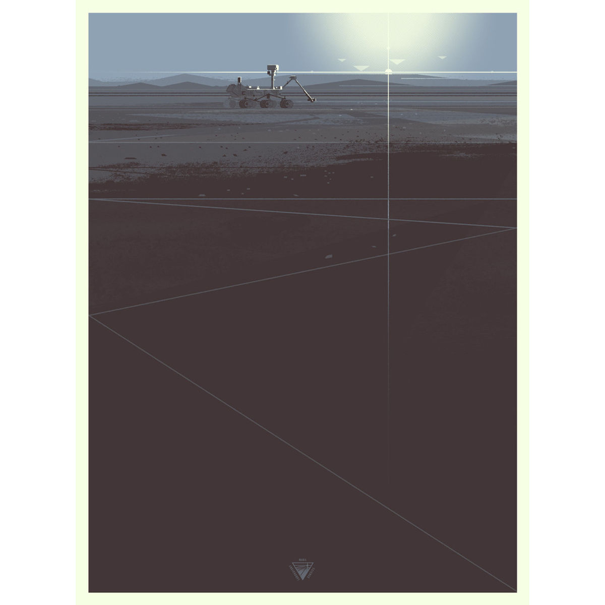 “Curiosity (Blue Sunset Variant)” Print