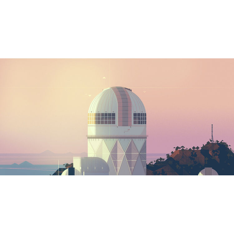 “Kitt Peak Observatory” Print by Kevin Dart