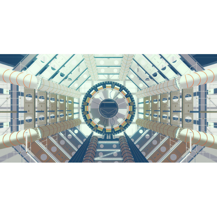 “Large Hadron Collider” Print by Kevin Dart