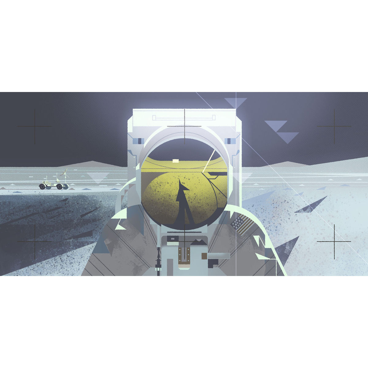 “Man on the Moon” Print