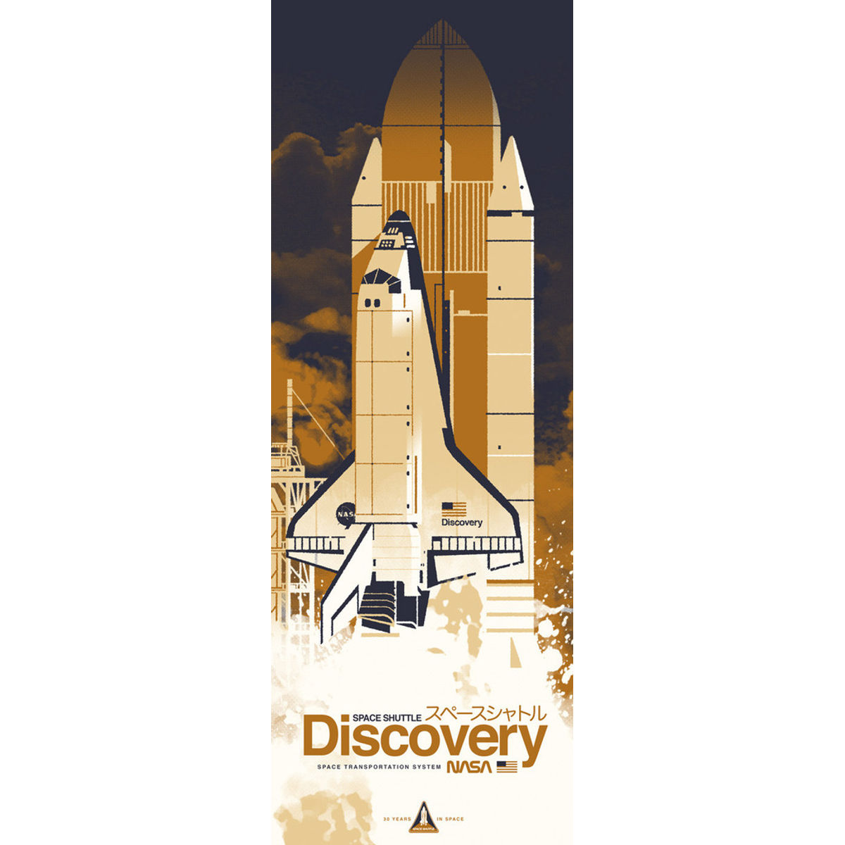 “Space Shuttle Discovery” Print