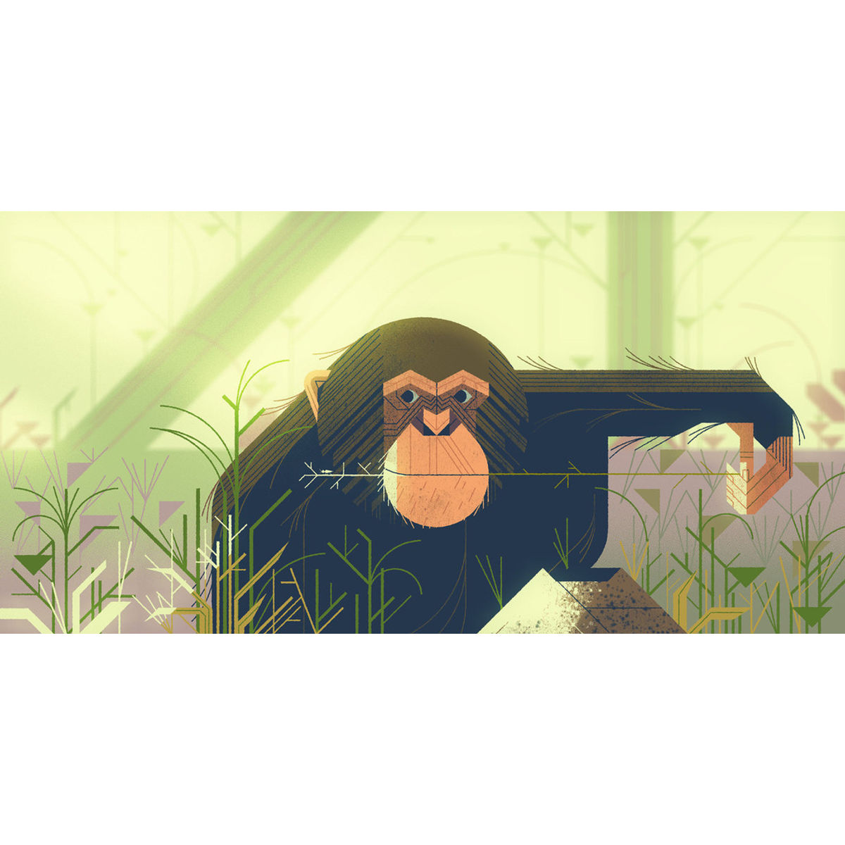 “Tool Use Among Chimpanzees” Print