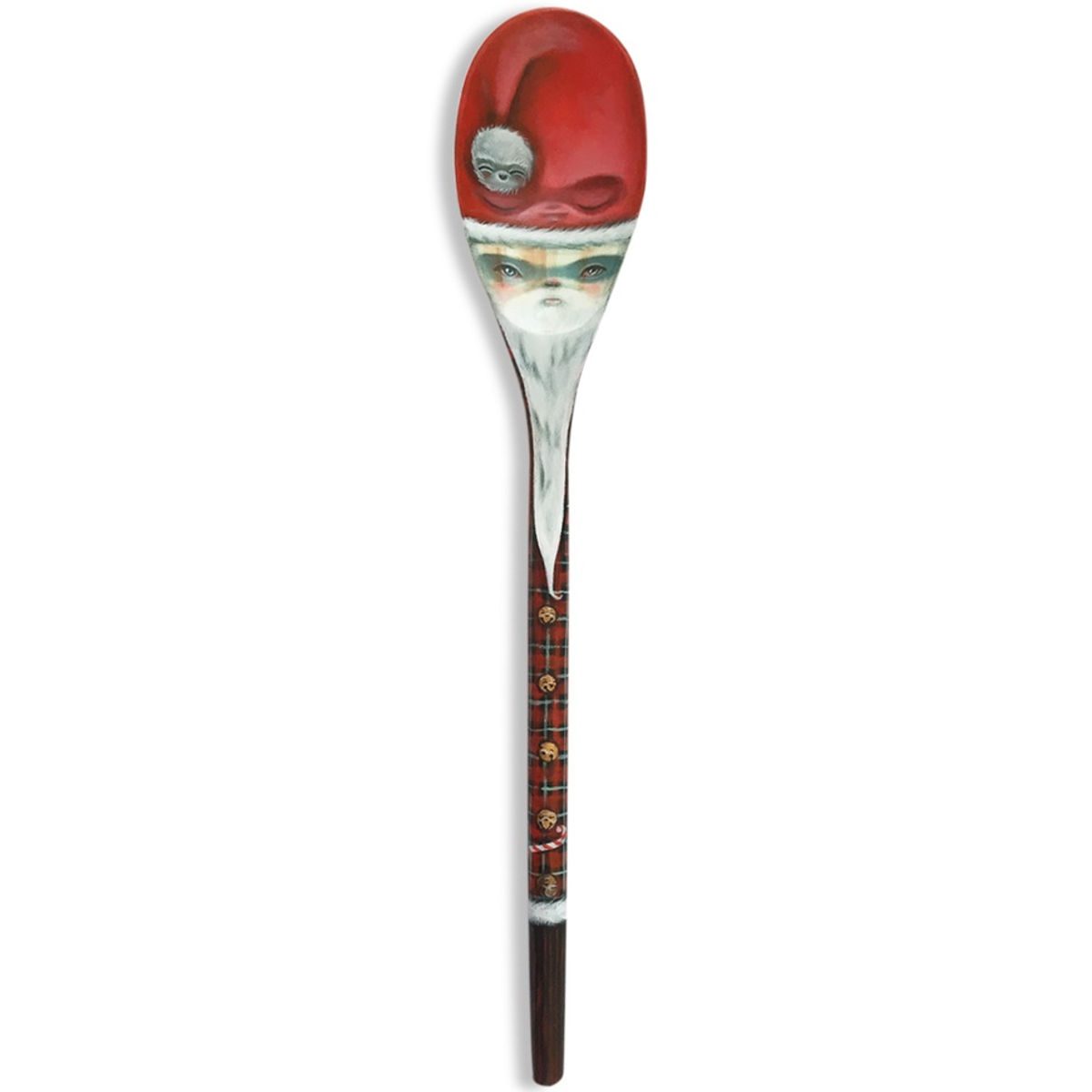 Santa Wooden Spoon