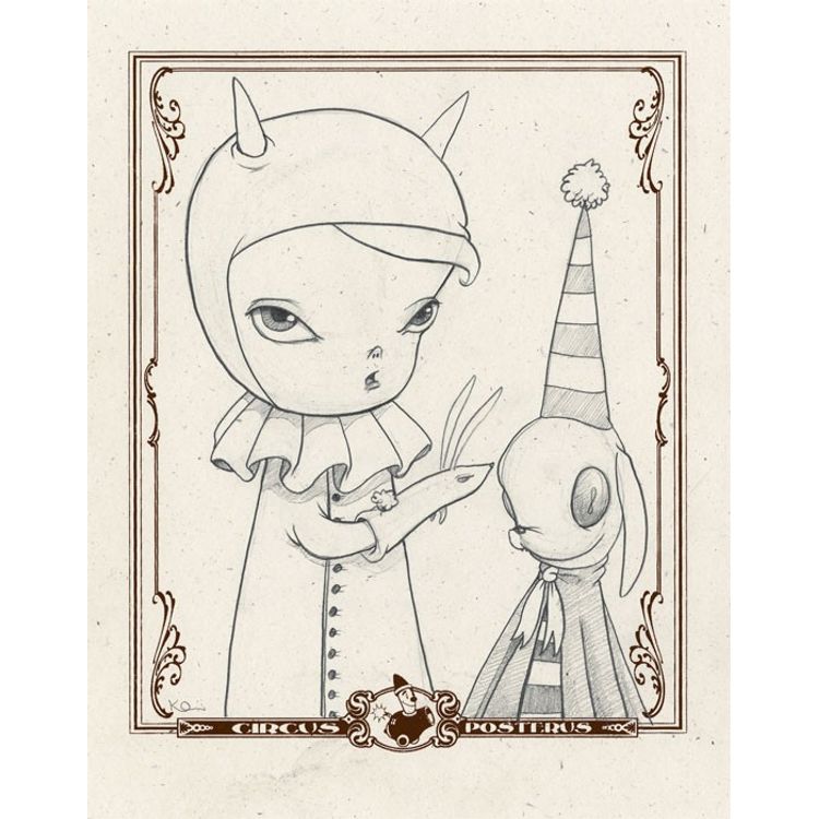 Untitled Sketch No. 6 by Kathie Olivas