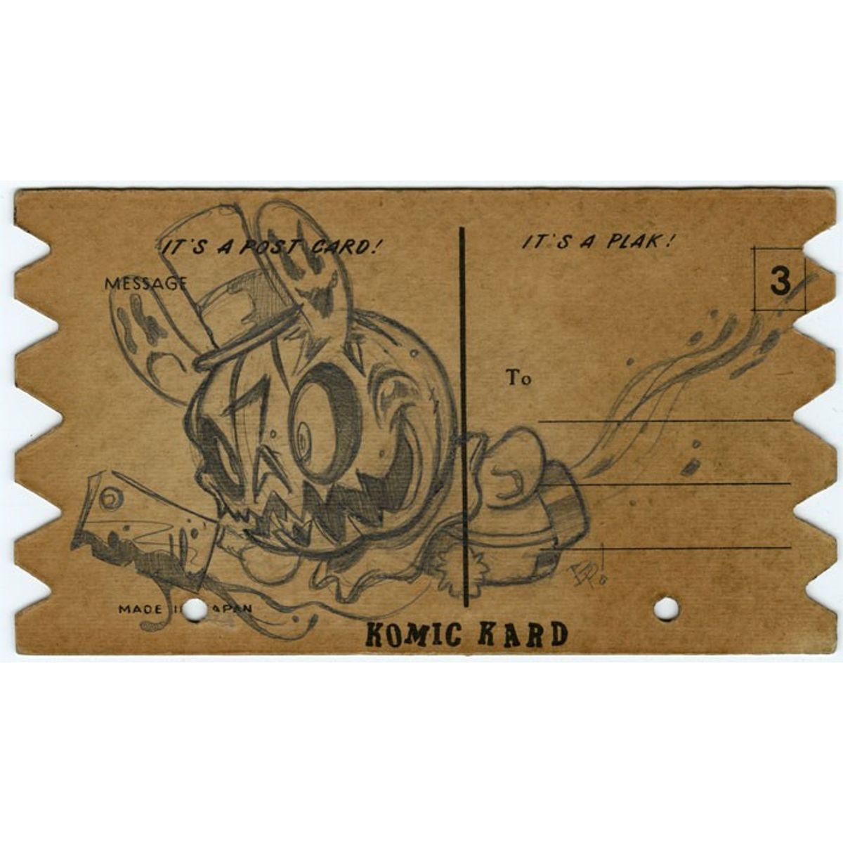 Komic Kard Series, The 13: Jack O'Lantern