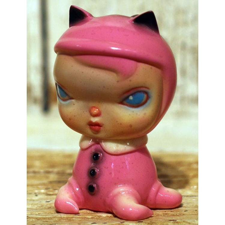 Hot Pink Penelope Chibi by Kathie Olivas