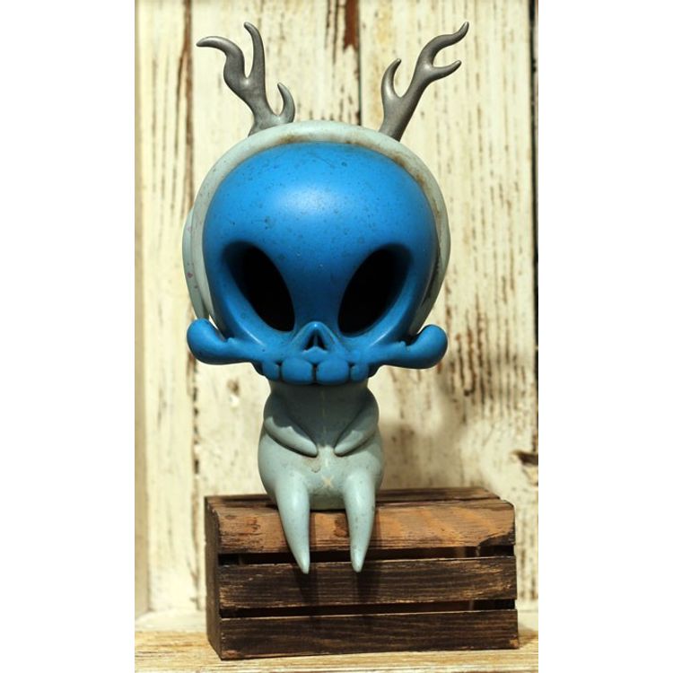 Blue Jackalope Trickster by Kathie Olivas