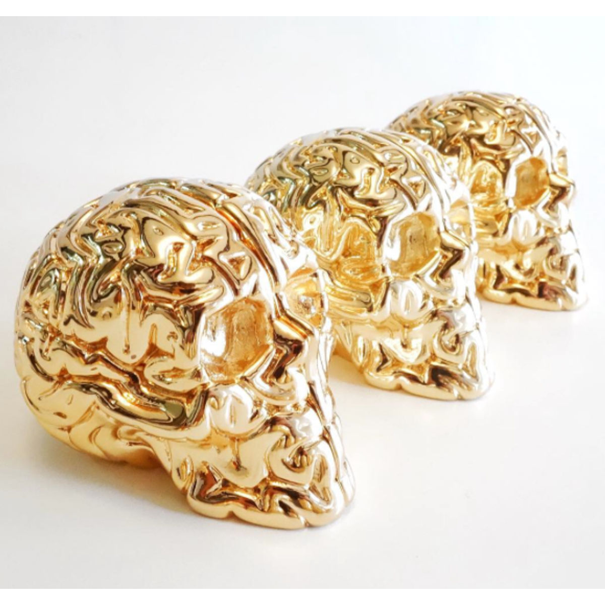 MINI Skull Brain - 24K GOLD EDITION