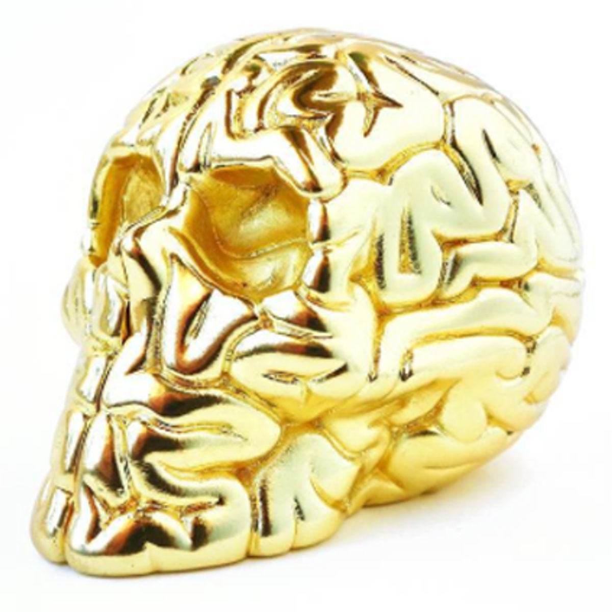 MINI Skull Brain - 24K GOLD EDITION