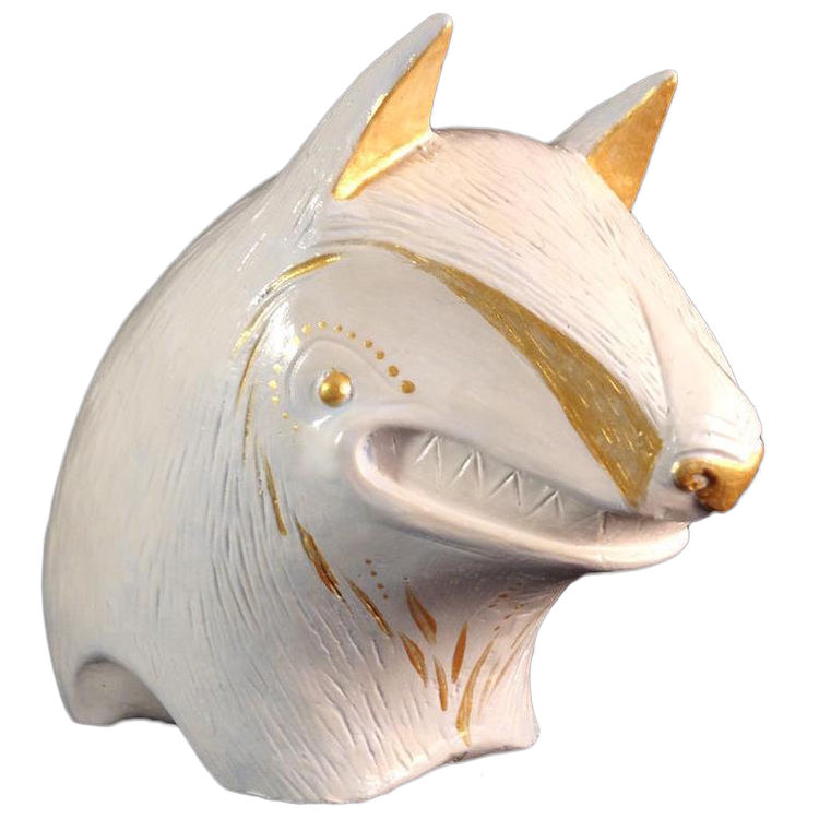 Golden Wolfbeast by oddFauna (Emma SanCartier)