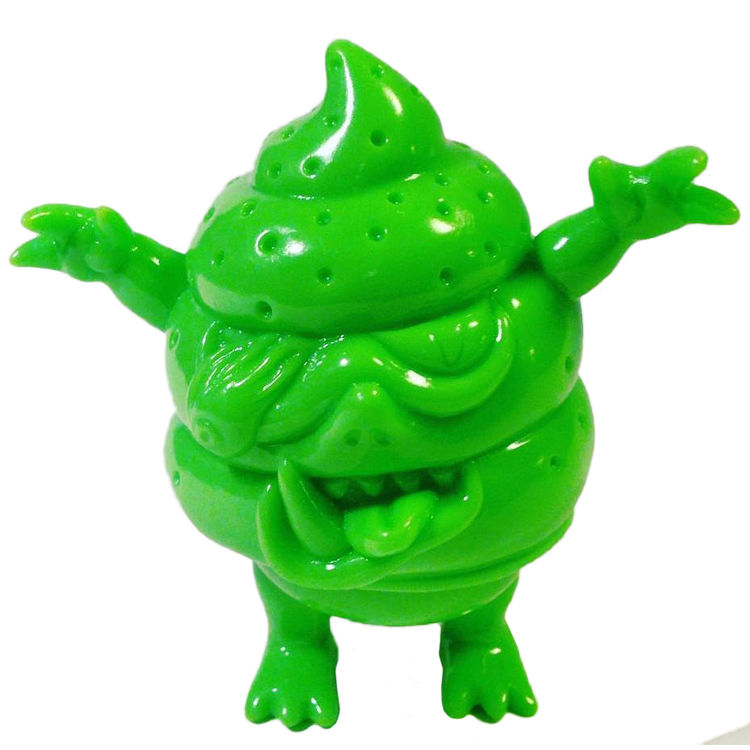 Puppoo Evil Unchi - Unpainted Green by Splurrt