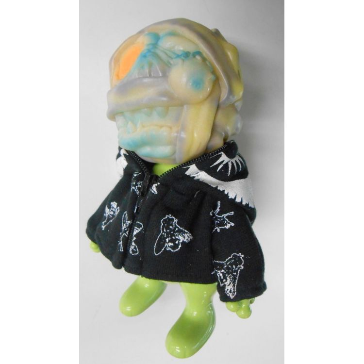OBAKE DOG A · DORE ver. ( Oh Ren di GID head / yellowish green object / black parka) A · DORE by Secret Base