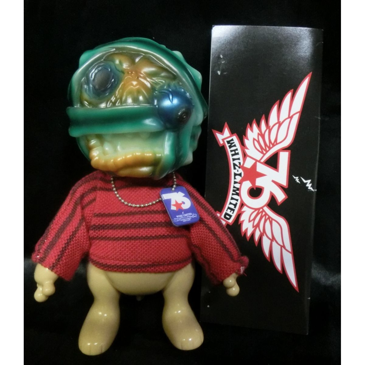 Whiz OBAKE DOG 76 ( Brown molded / head / phosphorescent molding )