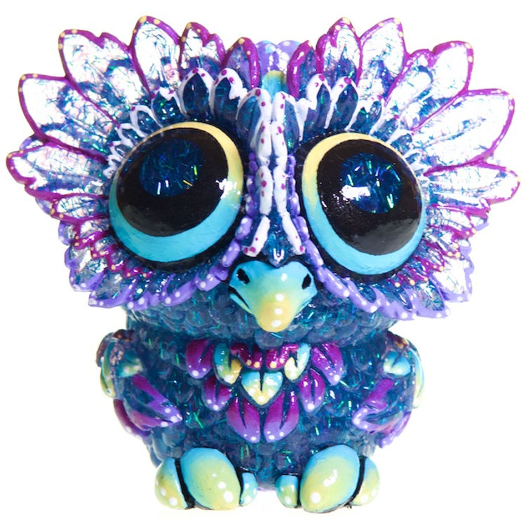 Holographic Glitter Medee Owl by SeriouslySillyK (Kathleen Voigt)