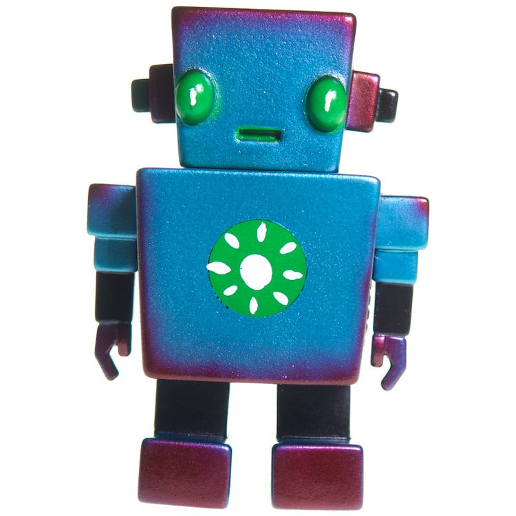 Tin Toy Tofu Robot by Bleeding Edges (Jeff DeSantis)