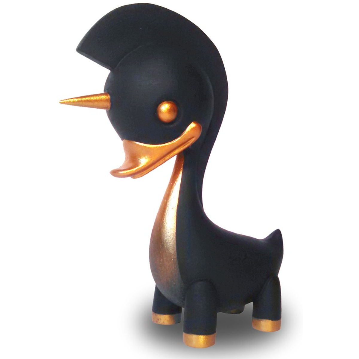 The Golden Breasted Black Swanicorn