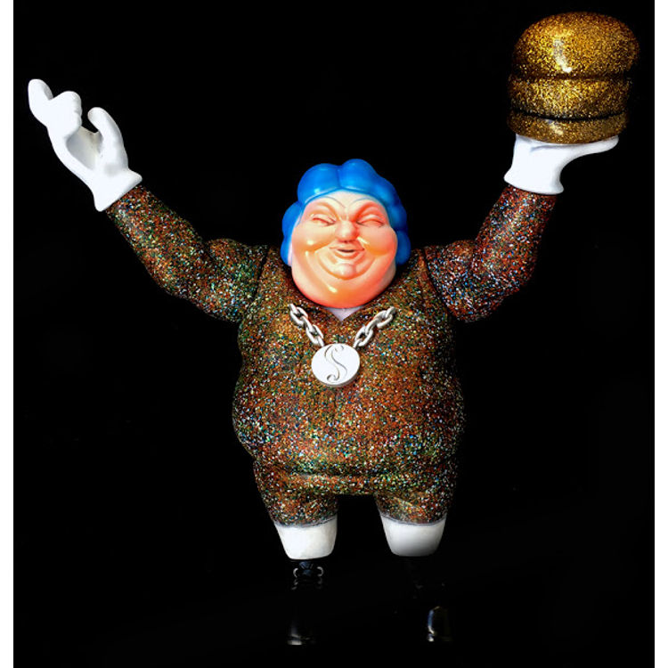 EVIL MC "Hologram" custom - Gold Hologram(BL) by Kenth Toy Works