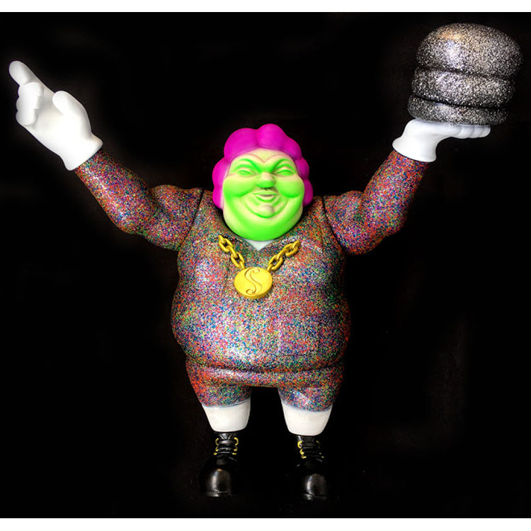 EVIL MC "Hologram" custom - Silver Hologram(PU) by Kenth Toy Works