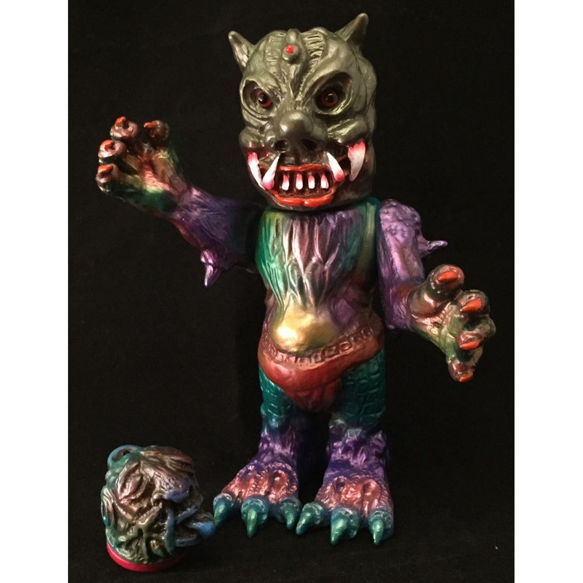 GREEN GHOUL - red eyes