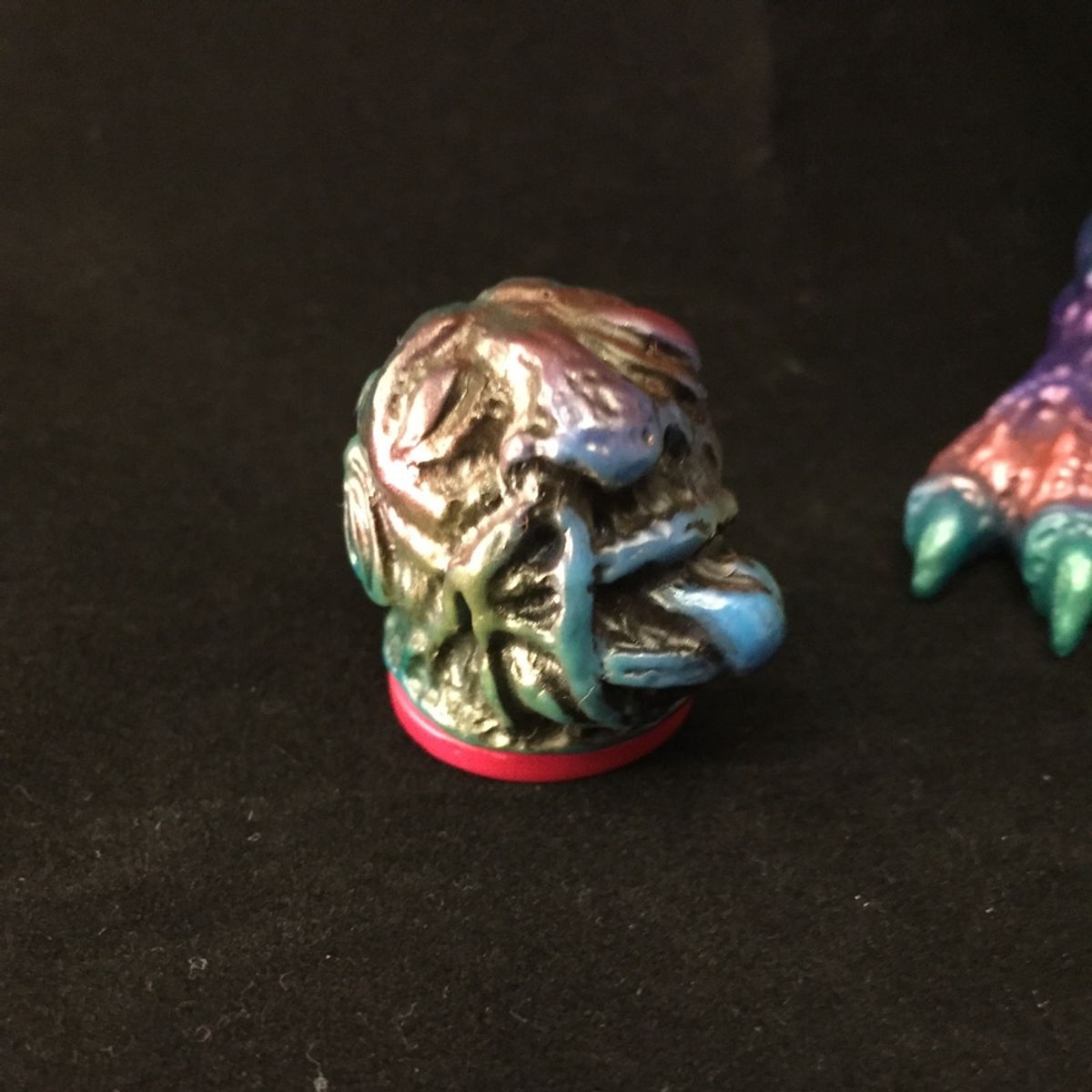 GREEN GHOUL - red eyes