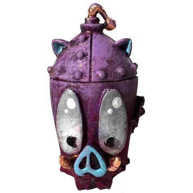 Purple Oinkerbot Porkatron by Leecifer