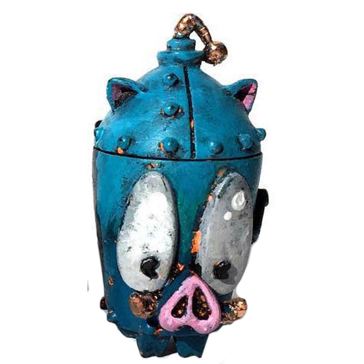 Blue Oinkerbot Porkatron by Leecifer