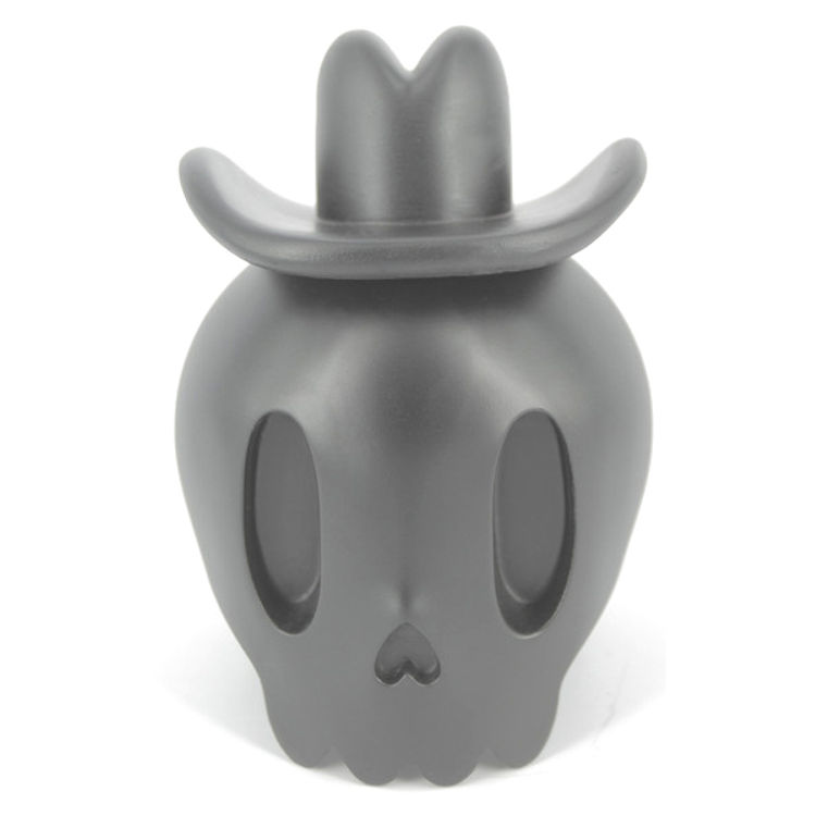Matte Black Skull by Band of Doodlers