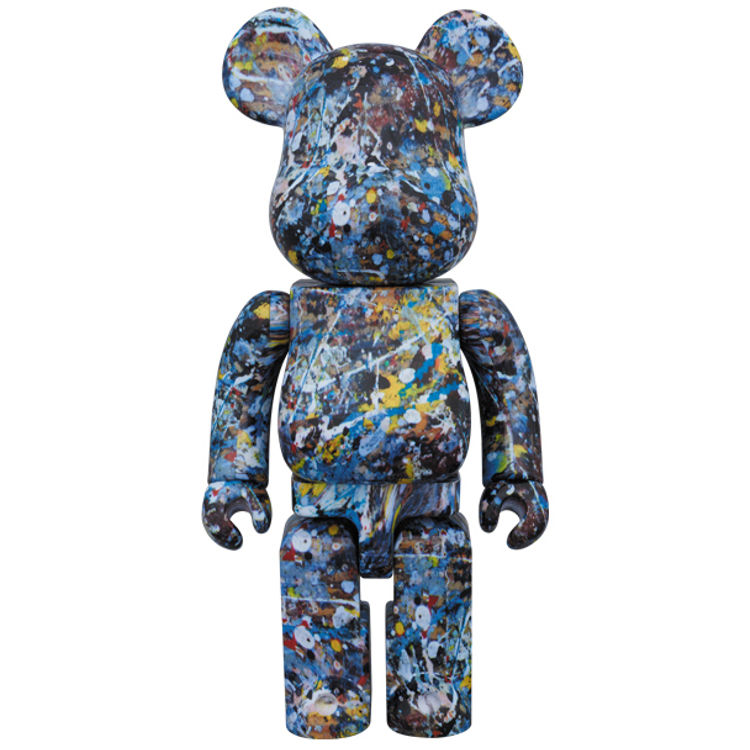 Jackson Pollock Be@rbrick - 400% by Medicom