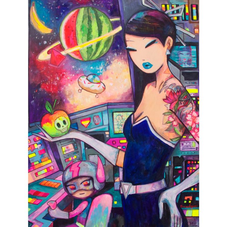 LOVE IS NOT LIGHT YEARS AWAY by Tokidoki (Simone Legno)