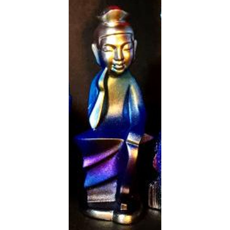100mm Miroku - Shimokita Illumination Year-End Blue by Mirock Toy (Yowohei Kaneko)