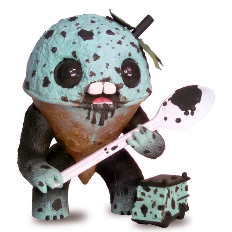The Ice Scream Monster - Mint Chocolate by Daniel Fleres