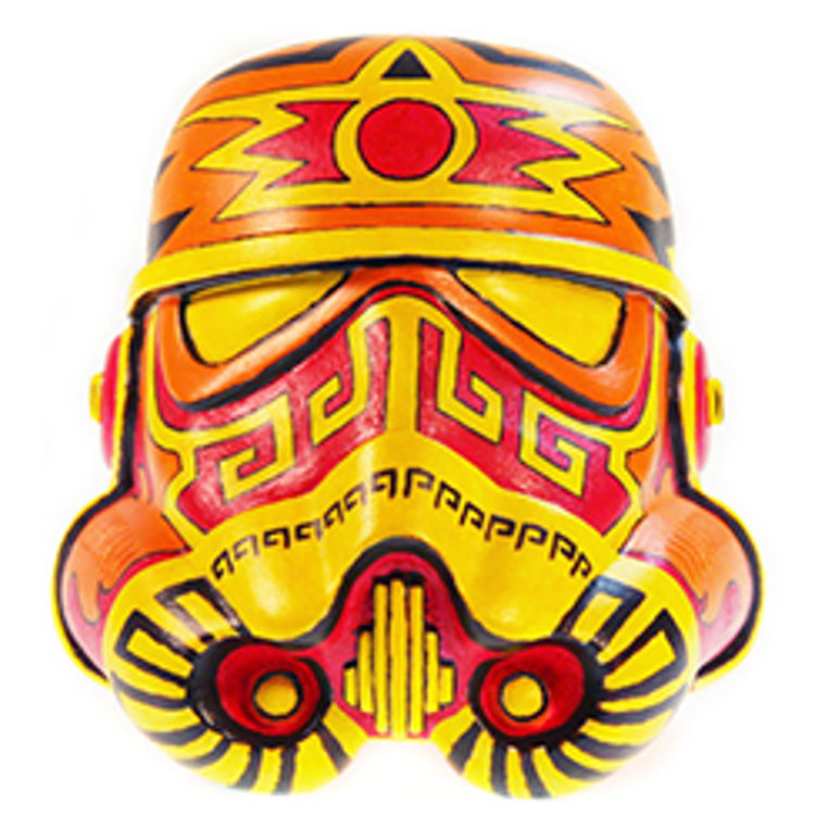 "Luchador Galactico" (Galactic Wrestler) by Ari Carrillo