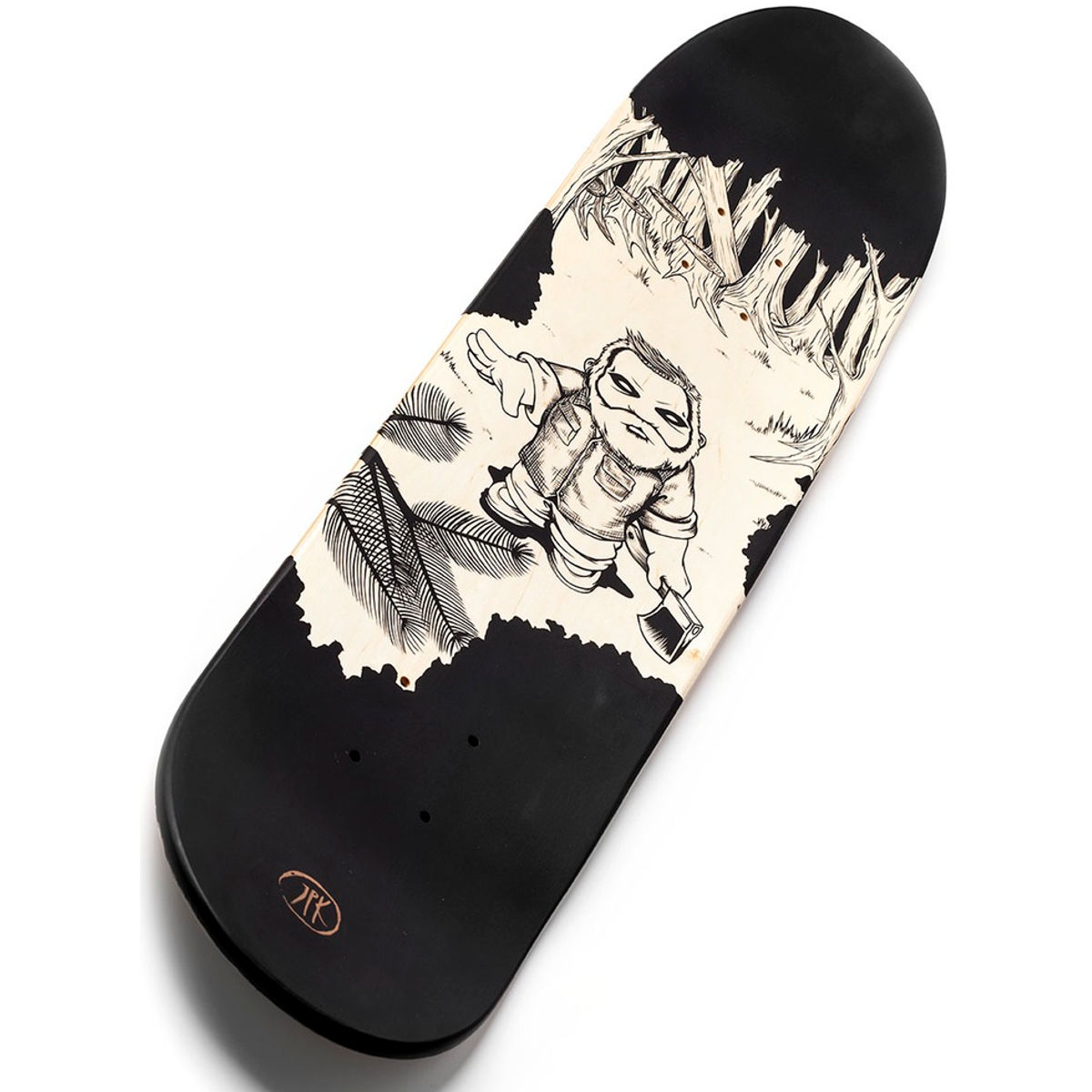 The Woodsman Skate-deck