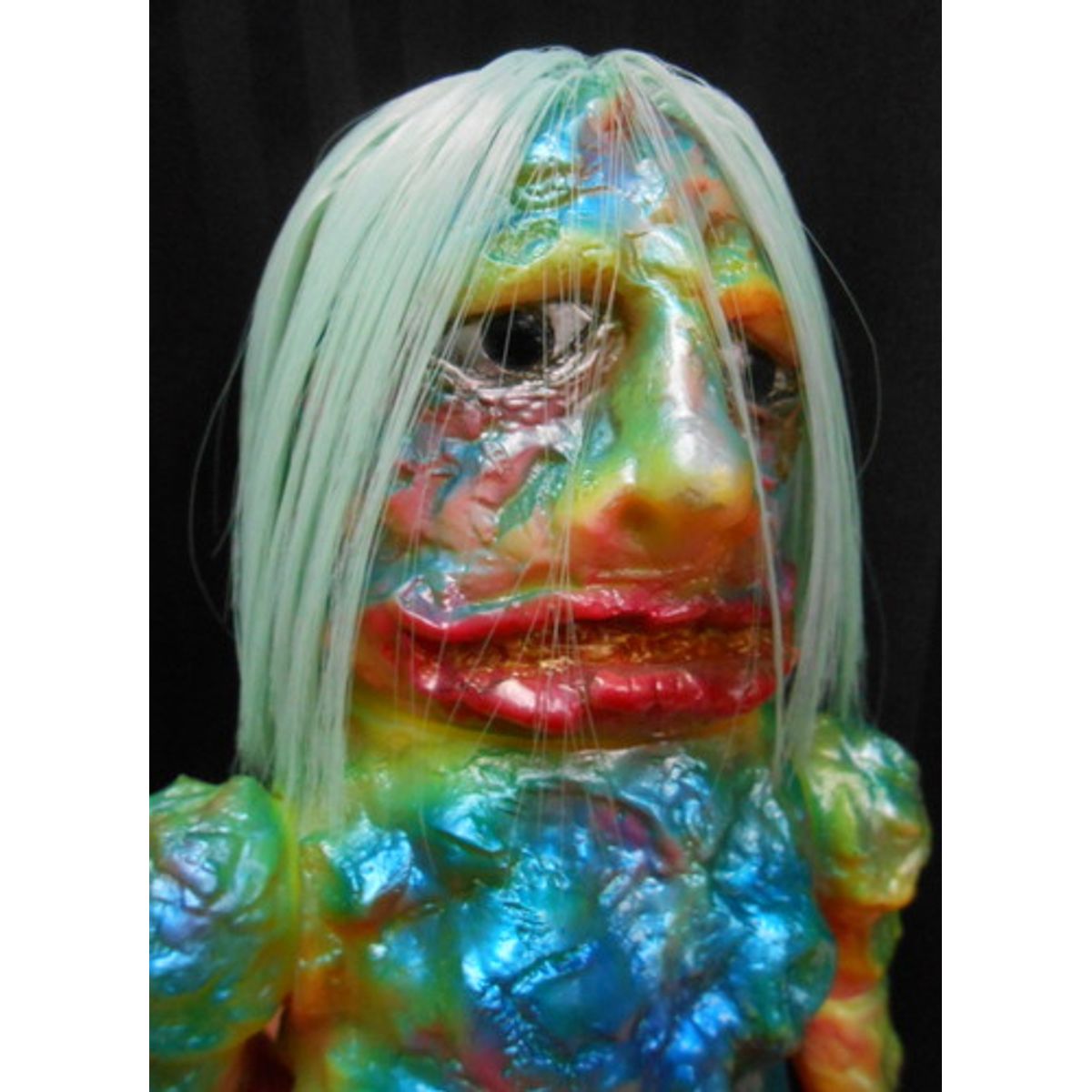 violence primitive man (a normal face / neon yellow molding)