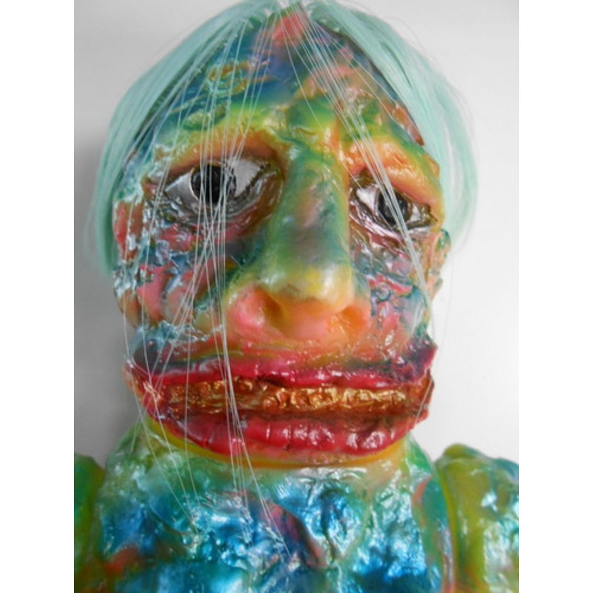 violence primitive man (a normal face / neon yellow molding)