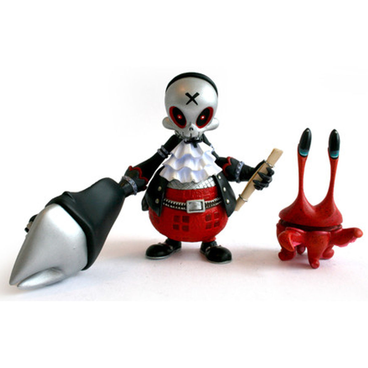 Capt Crab Claw and Friend