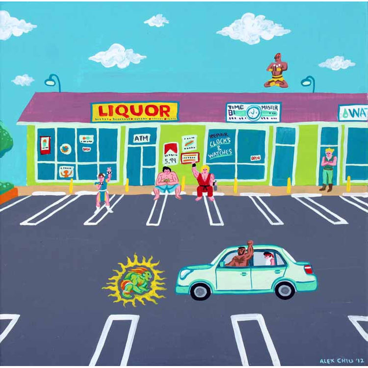 Parking Lot Warriors by Alex Chiu